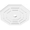 Ekena Millwork Westin Architectural Grade PVC Ceiling Medallion, 26"OD x 3"ID x 10 1/4"C x 1"P, One-Piece CMP26WN-03000 - alternate 3